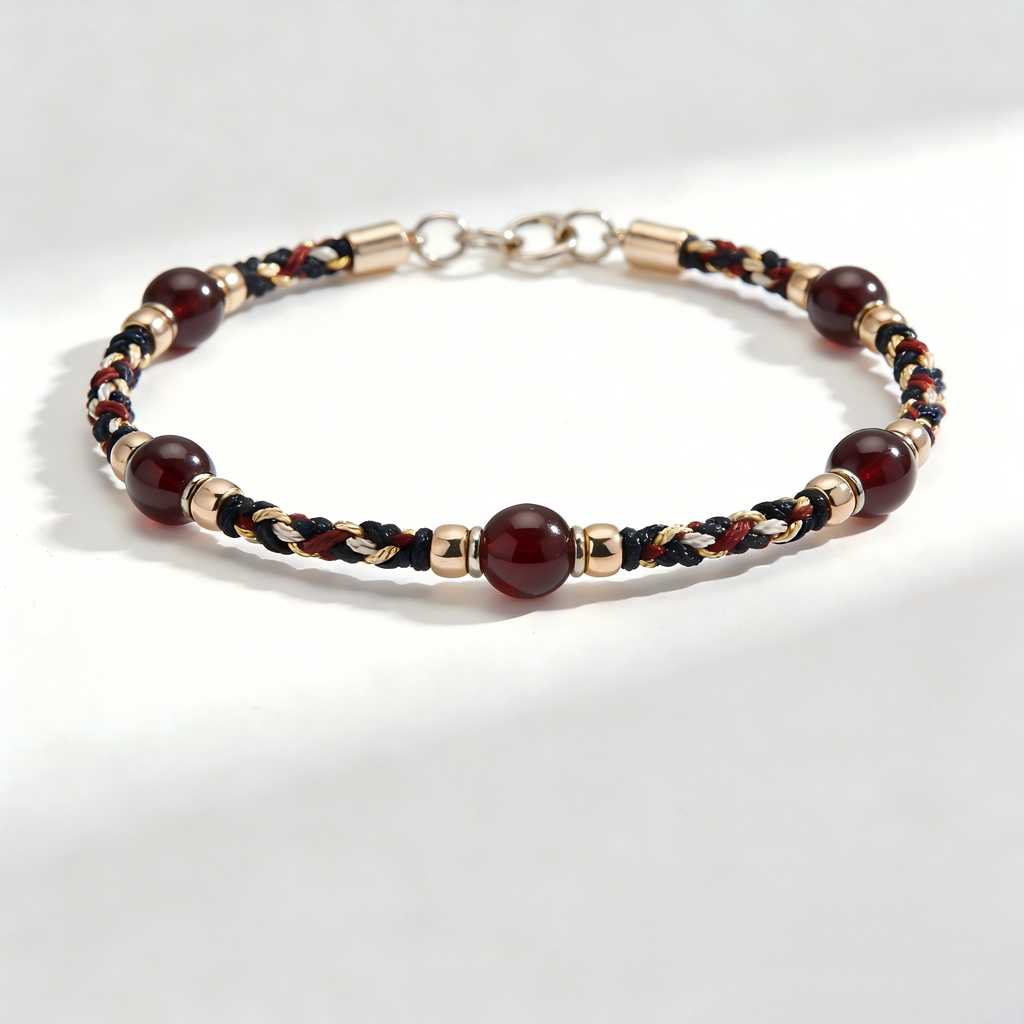Braided Bead Accent Bracelet