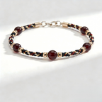 Braided Bead Accent Bracelet