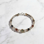 Mixed Stone and Crystal Accent Bracelet