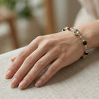 Mixed Stone and Crystal Accent Bracelet