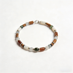 Earth-Tone Mixed Bead Bracelet