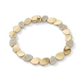 Gold-Plated Diamond-Accented Bracelet