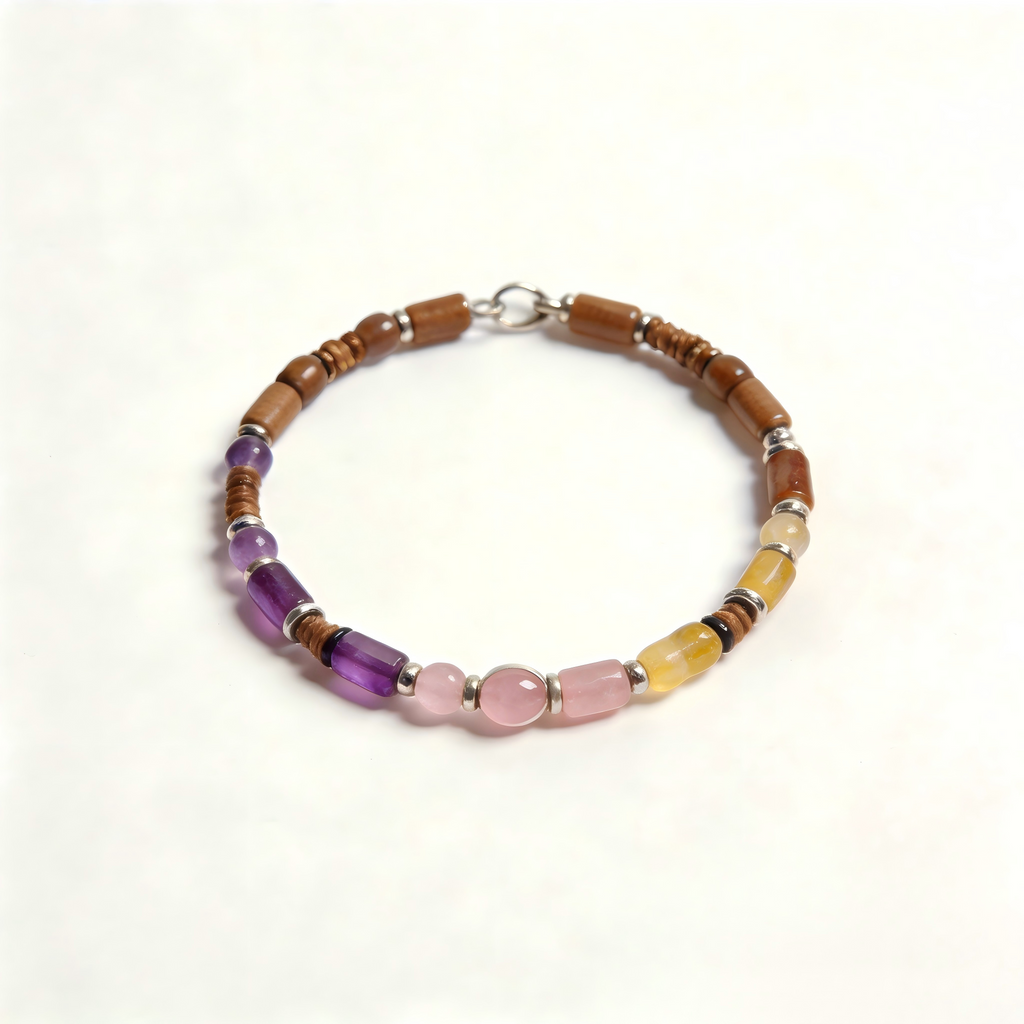 Multicolor Bead Accent Bracelet