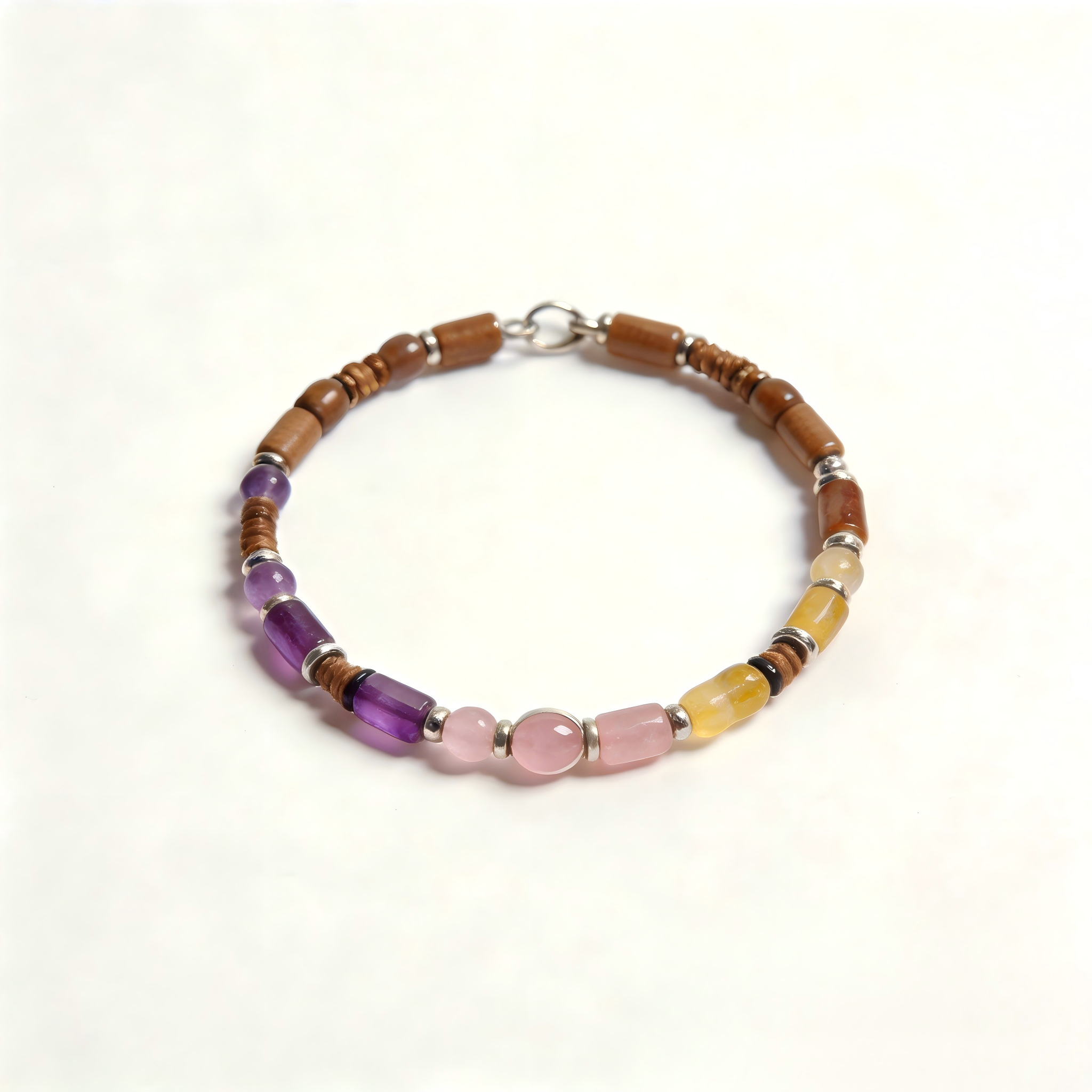 Multicolor Bead Accent Bracelet